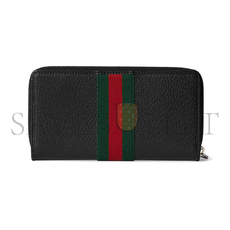 GUCCI OPHIDIA ZIP AROUND WALLET ‎834694 (19.5*11*3cm)
